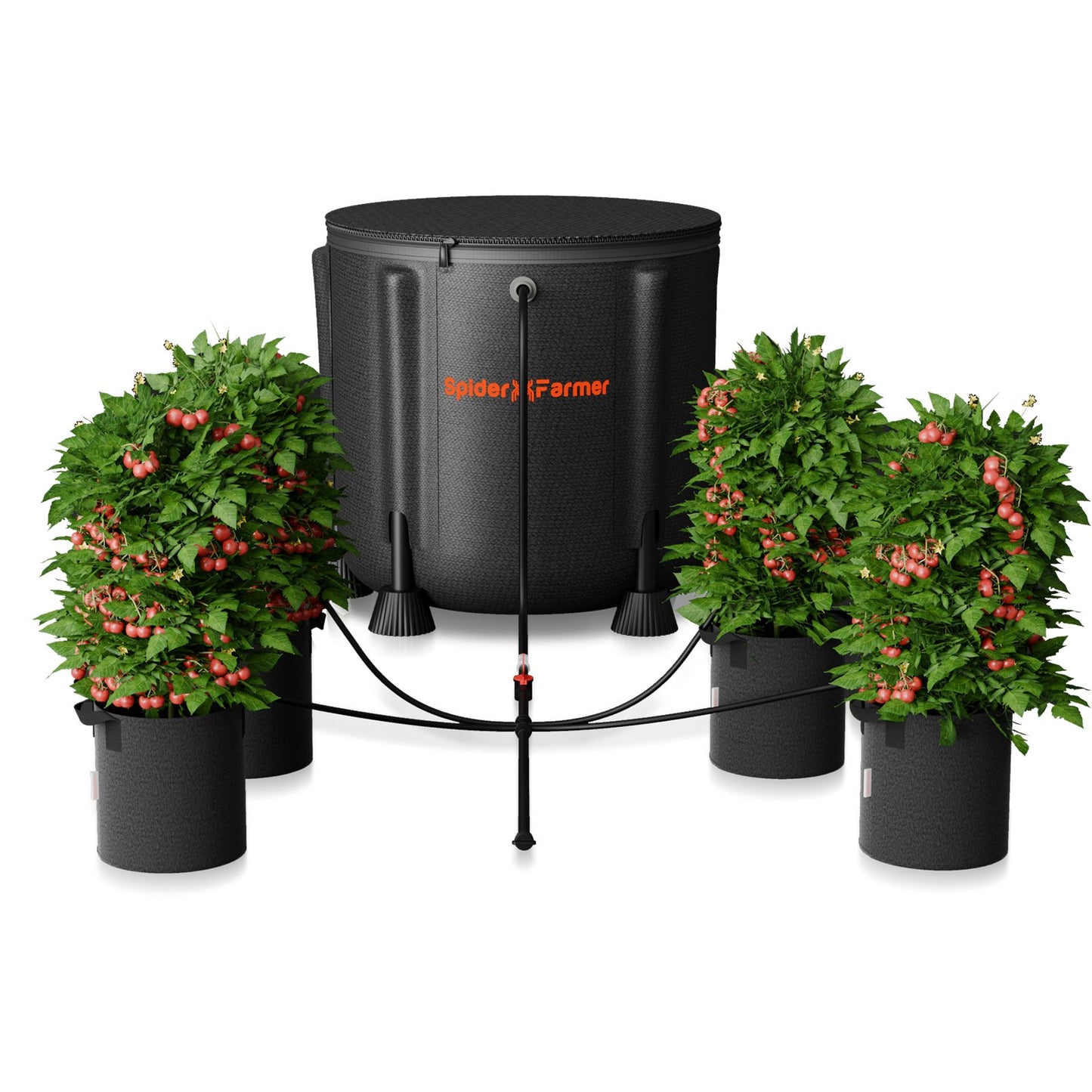 Spider Farmer® Automatic Drip Irrigation System for Plants Water Pump with 8 Drip Emitters