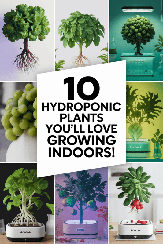10 Hydroponic Plants You’ll Love Growing Indoors!