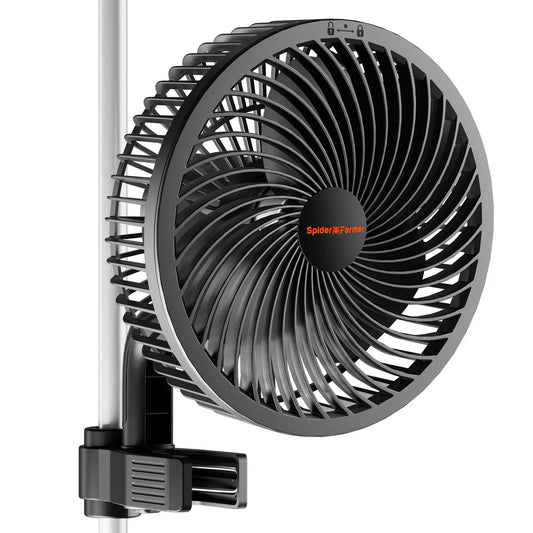 Ventilateur à clipser Spider Farmer® de 6 pouces pour tentes de culture