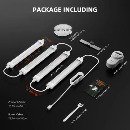 Barres LED Supplémentaires à Spectre Complet Spider Farmer® Glow30