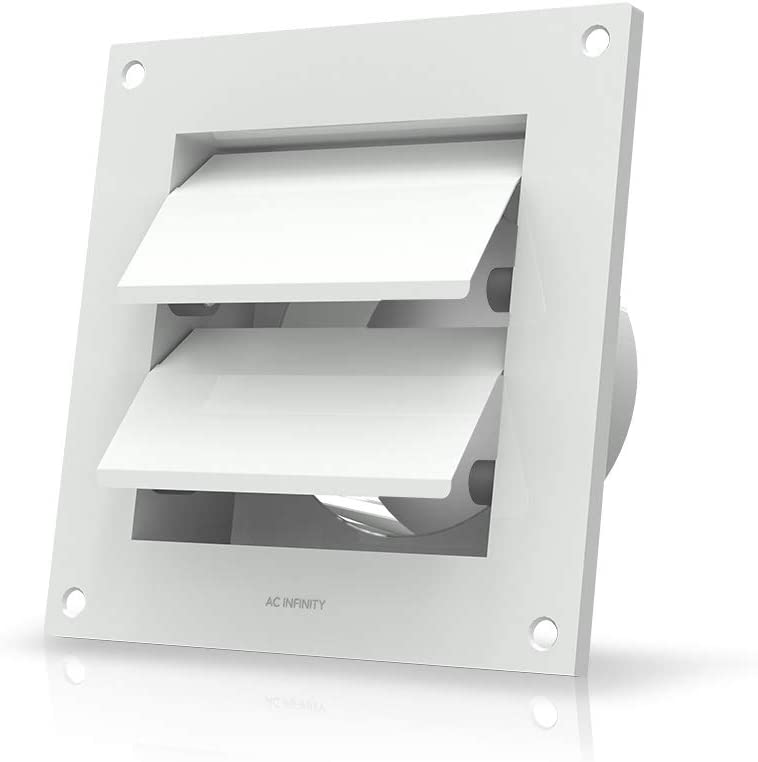 4-Inch Wall Mount Duct Shutter