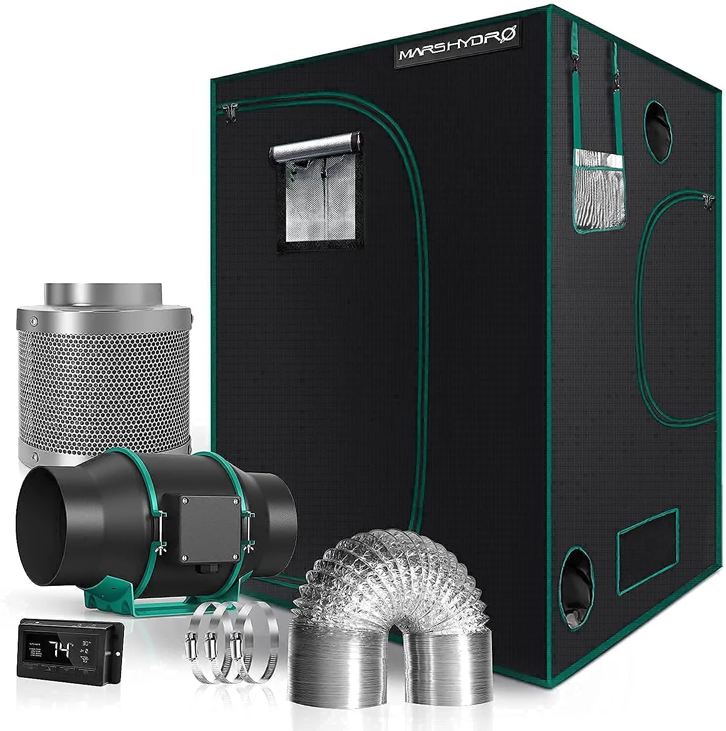 Mars Hydro TSW 2000 | 150cm x 150cm Mini Greenhouse Kit